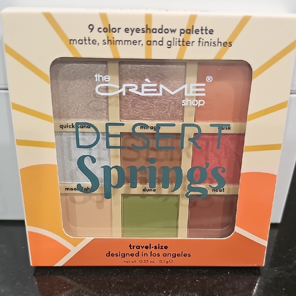 The Crème Shop Desert Springs Eyeshadow Palette